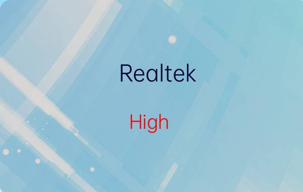 Realtek（High Definiton Audio Driver是什么 有什么用）